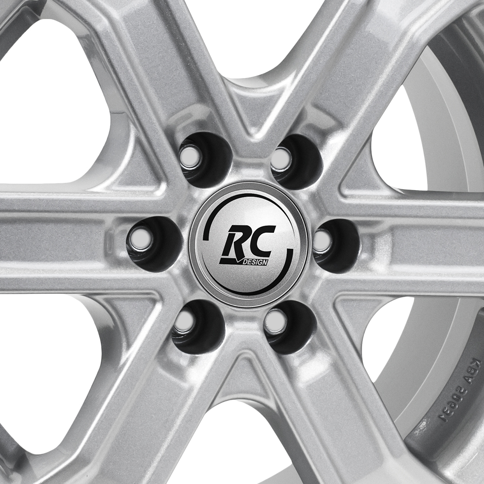 18 Inch RC Design RC31 Silver Alloy Wheels