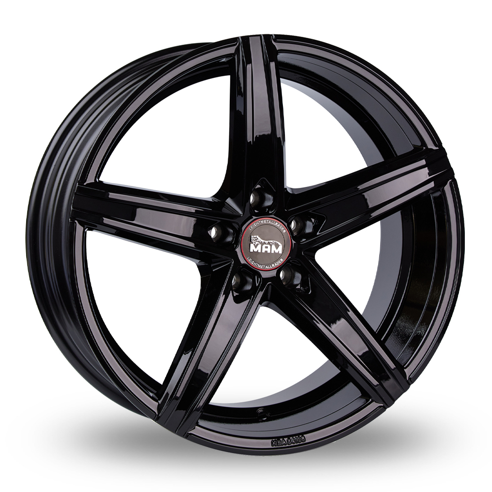 19 Inch MAM OX-18 (Special Offer) Black Alloy Wheels