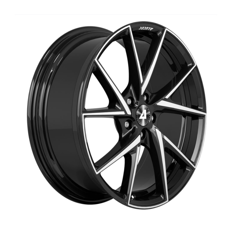 20 Inch Alutec ADX.01 Black Polished Alloy Wheels