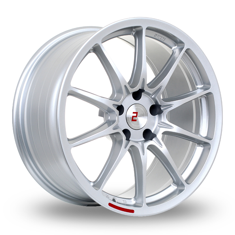 18 Inch 2FORGE ZF8 Silver Alloy Wheels