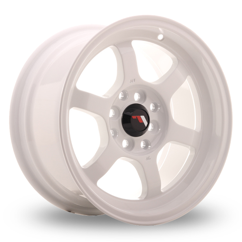 15 Inch Japan Racing JR12 (7.5x15) White Alloy Wheels