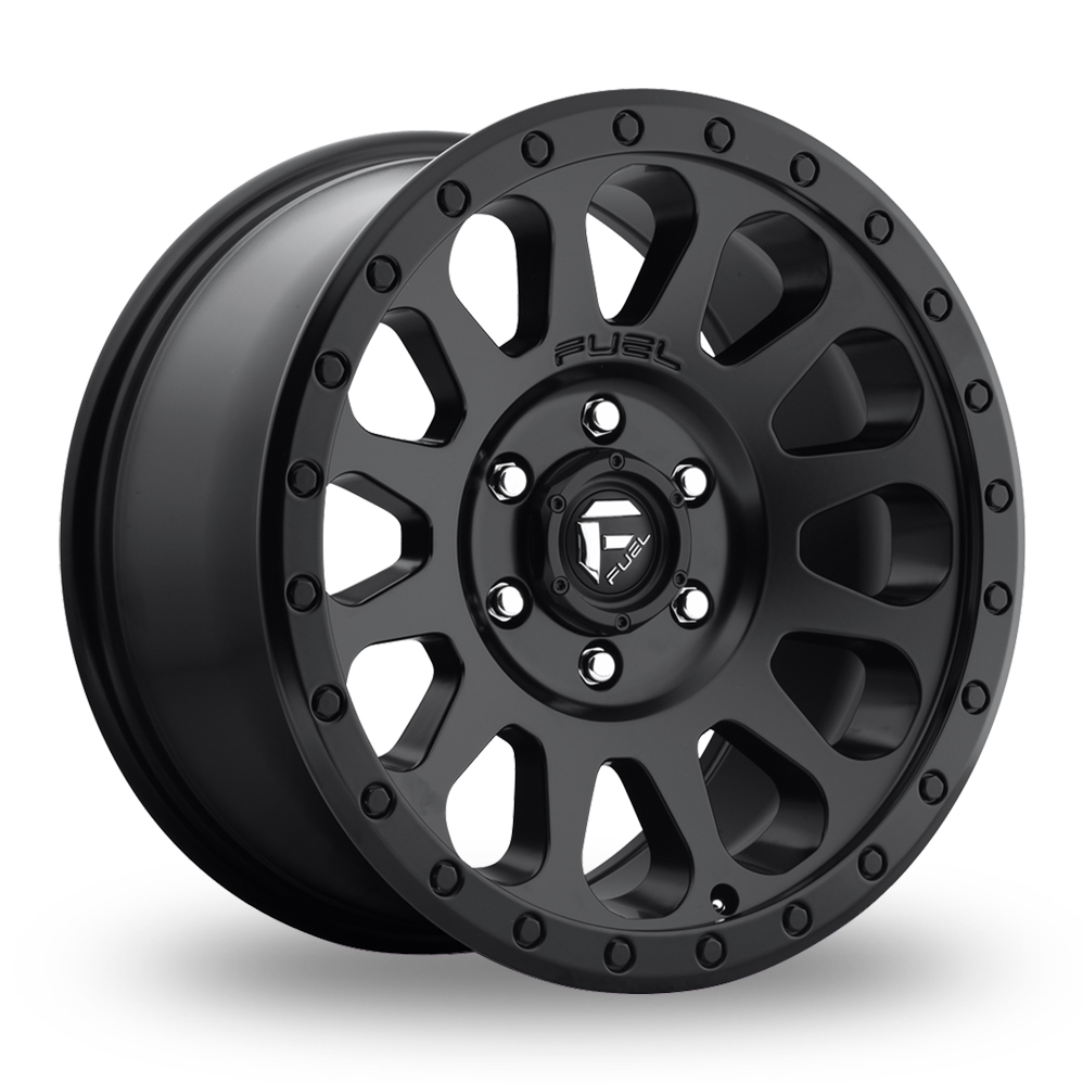 18 Inch Fuel Off-Road Vector Matt Black Alloy Wheels