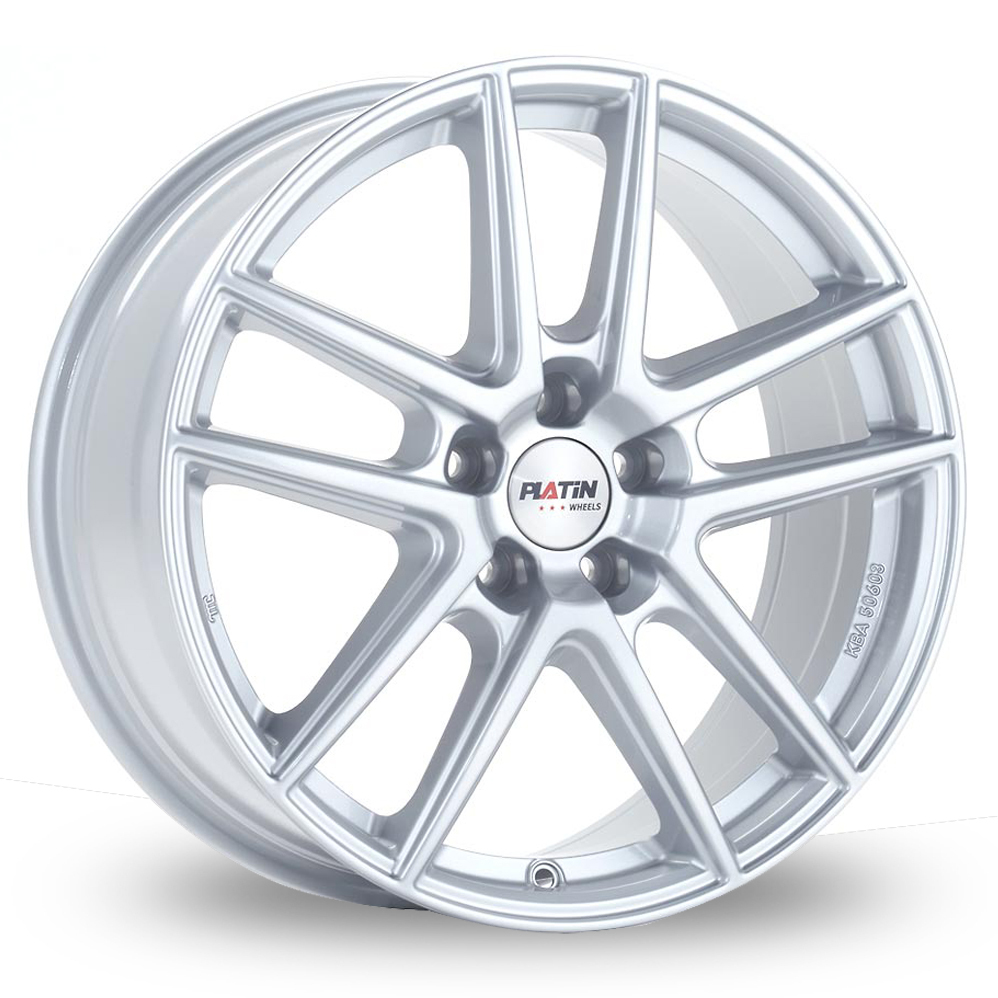 16 Inch Platin P 73 Silver Alloy Wheels