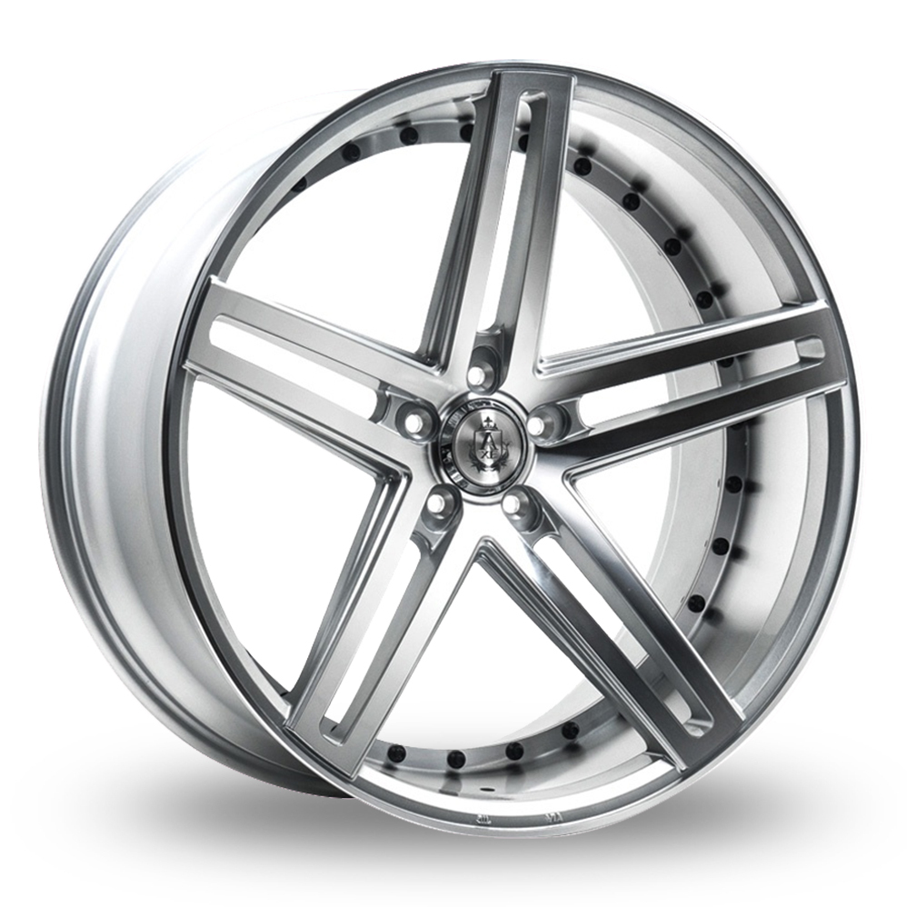 22 Inch Axe EX20 Silver Polished Alloy Wheels