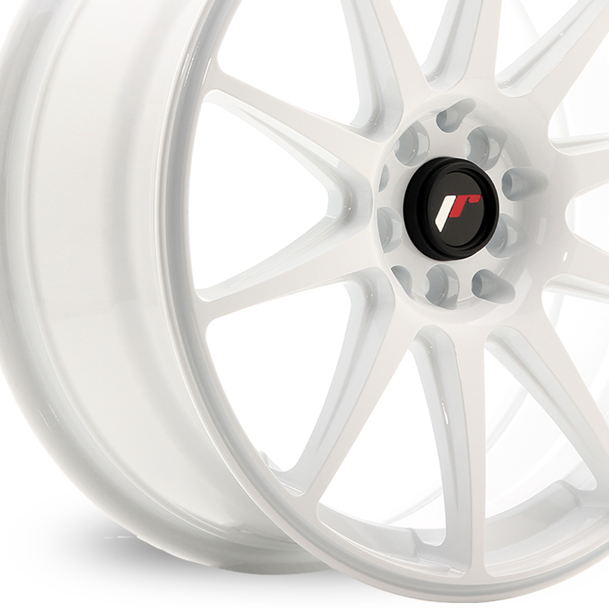 18 Inch Japan Racing JR11 (7.5x18) White Alloy Wheels