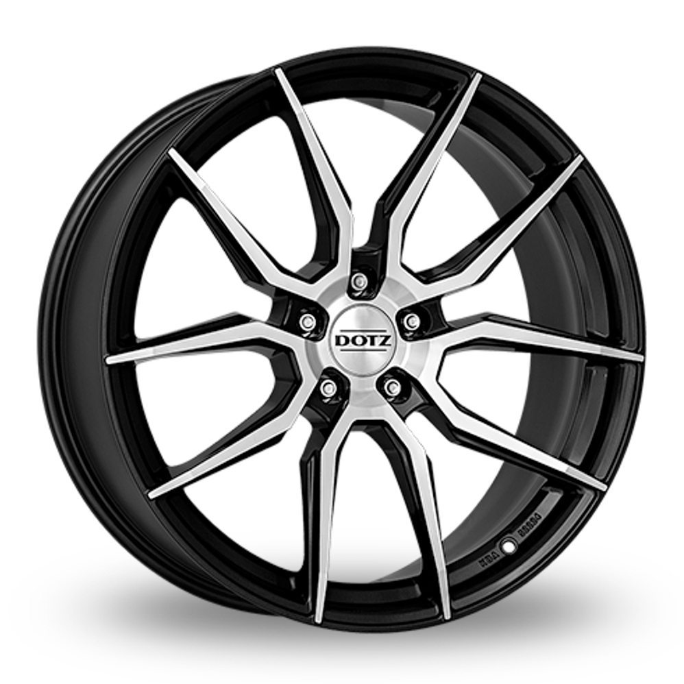 19 Inch Dotz Misano Gun Metal Polished Alloy Wheels