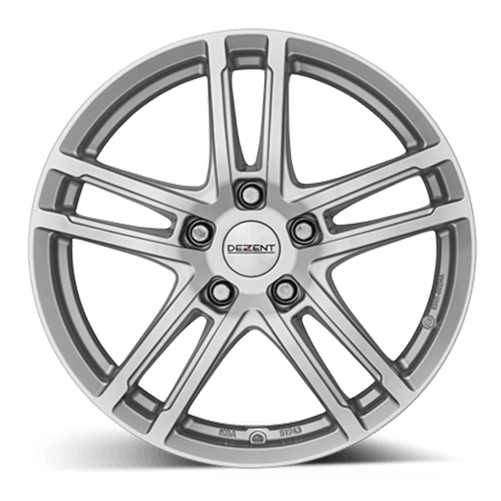 17 Inch Dezent TZ Silver Alloy Wheels