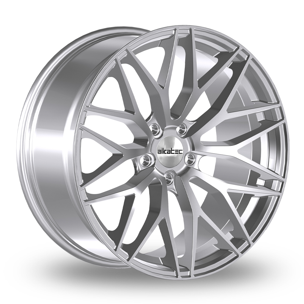 20 Inch Alkatec EVO-1 Silver Alloy Wheels