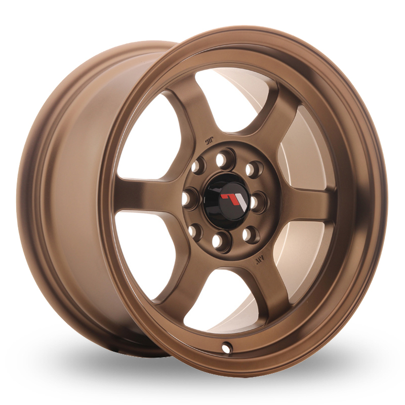 15 Inch Japan Racing JR12 (7.5x15) Dark Anodized Bronze Alloy Wheels