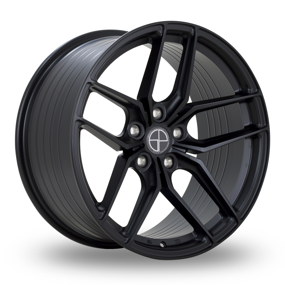 8.5x19 (Front) & 9.5x19 (Rear) Rota Torsen Flat Black Alloy Wheels