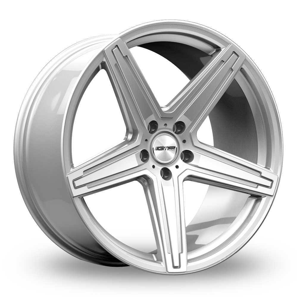 21 Inch GMP Italia MK1-S Silver Alloy Wheels