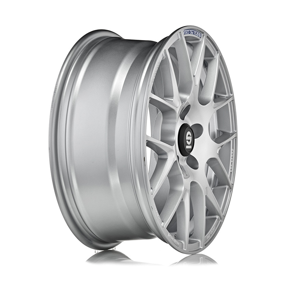 18 Inch Sparco Pro Corsa Silver Alloy Wheels