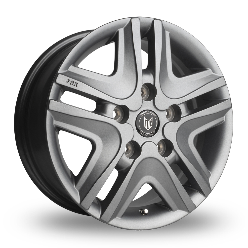 16 Inch Fox Racing Opus Satin Gunmetal Alloy Wheels