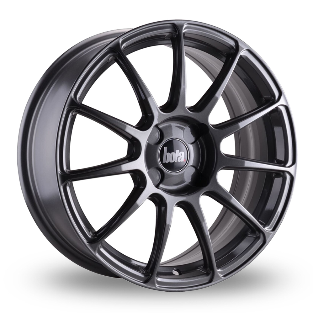 18 Inch Bola VST Gloss Gunmetal Alloy Wheels