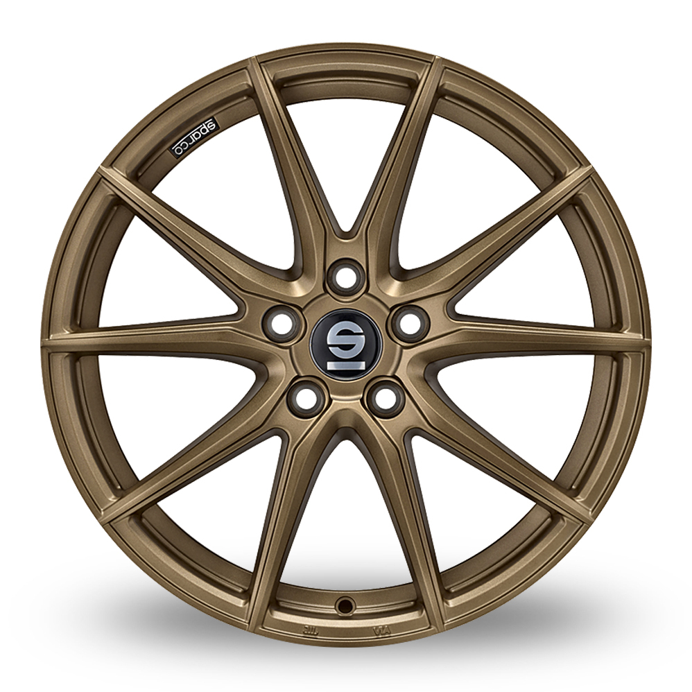 18 Inch Sparco DRS Bronze Alloy Wheels
