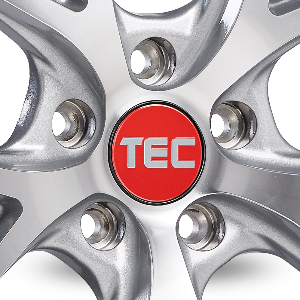 19 Inch TEC Speedwheels GT6-EVO Silver Polished Alloy Wheels