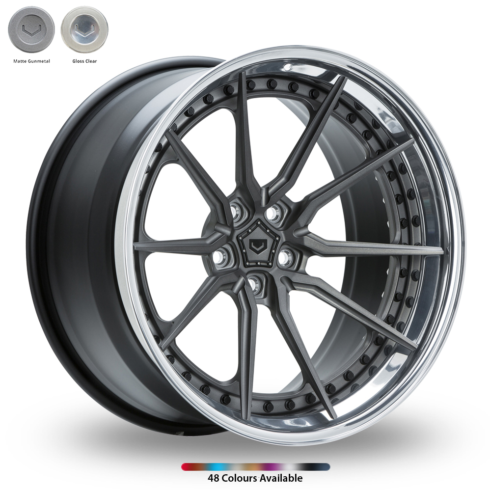 19 Inch Vossen Forged M-X 2 (3 Piece) Custom Colour Alloy Wheels