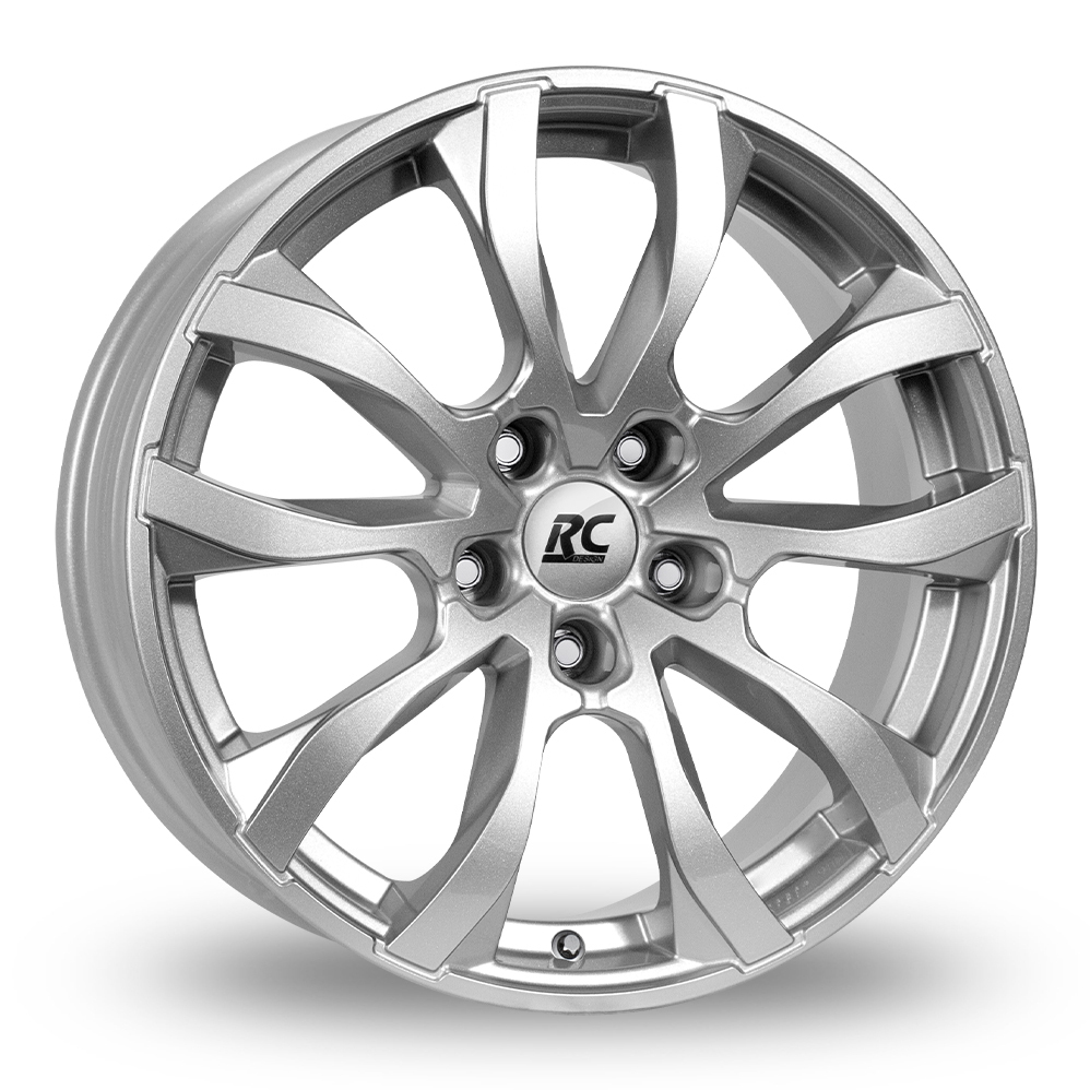 18 Inch RC Design RC23 Silver Alloy Wheels