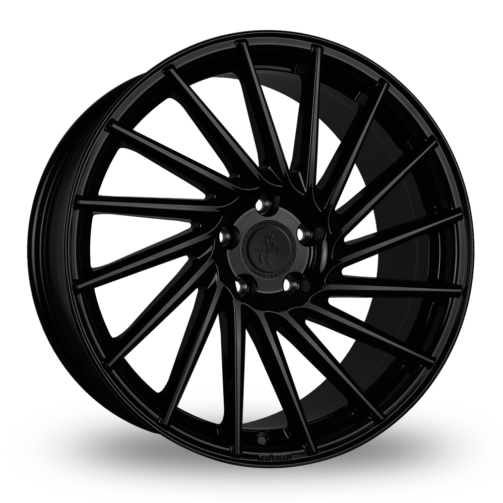 22 Inch Keskin Tuning KT17 Matt Black Alloy Wheels