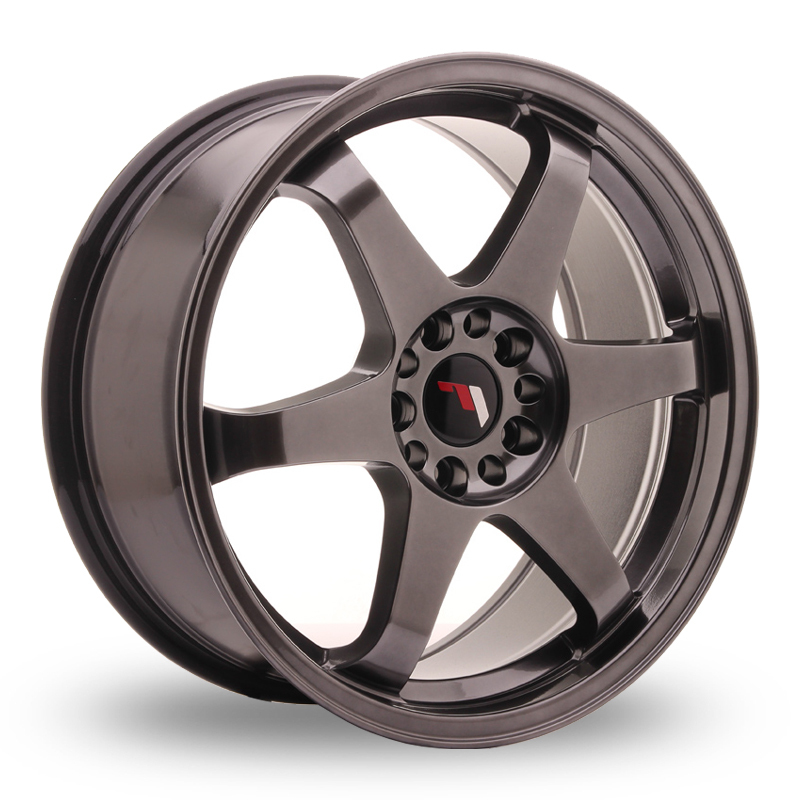 18 Inch Japan Racing JR3 (8x18) Dark Hyper Black Alloy Wheels