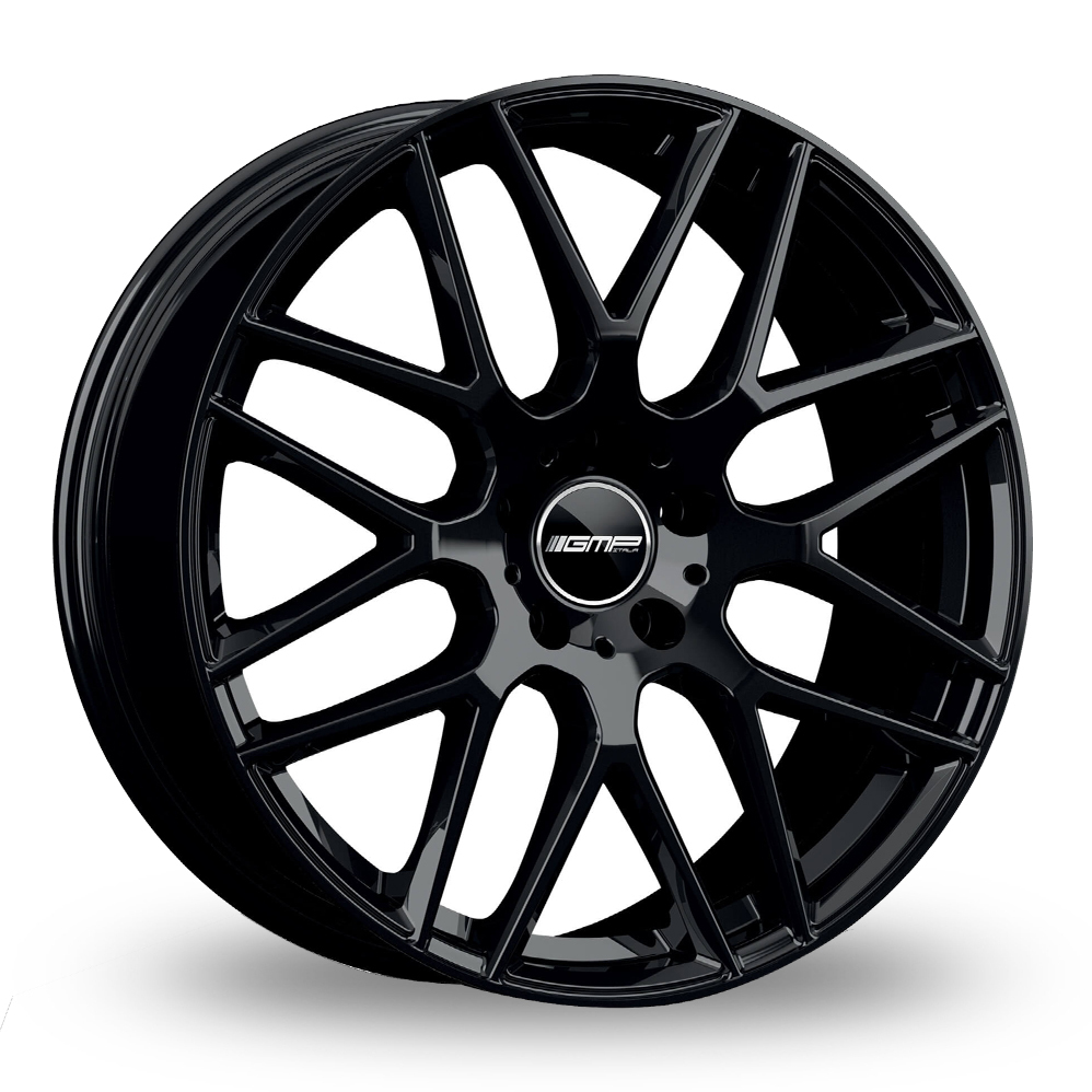 19 Inch GMP Italia Berghem Glossy Black Alloy Wheels