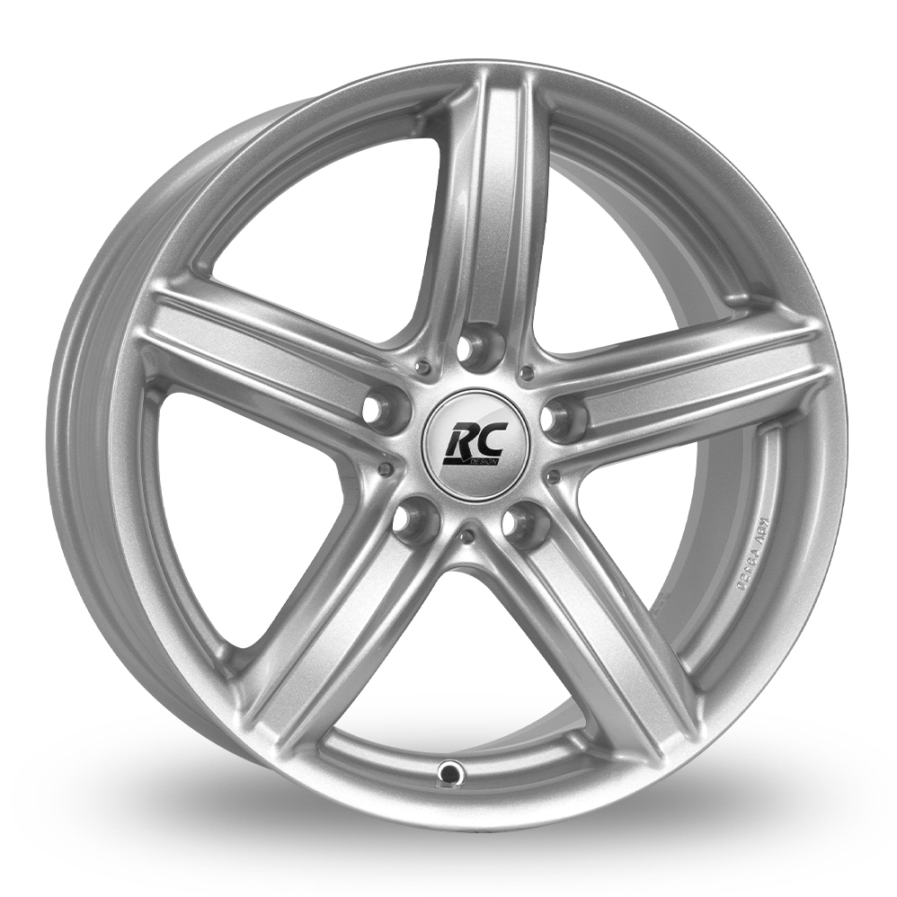 17 Inch RC Design RC21 Silver Alloy Wheels