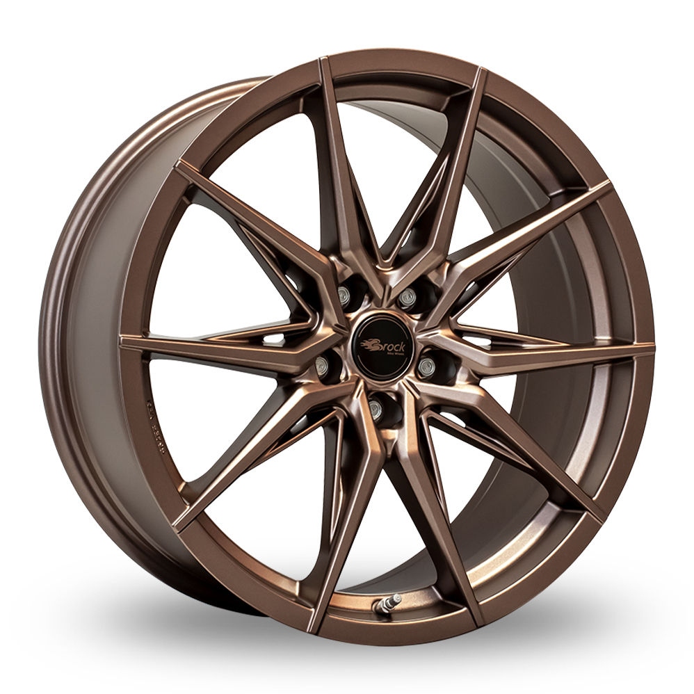 19 Inch Brock B42 Bronze Copper Alloy Wheels