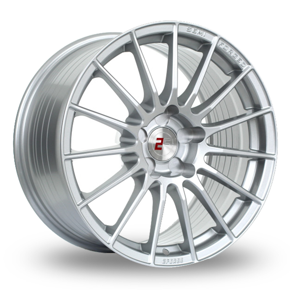 17 Inch 2FORGE ZF1 Silver Alloy Wheels