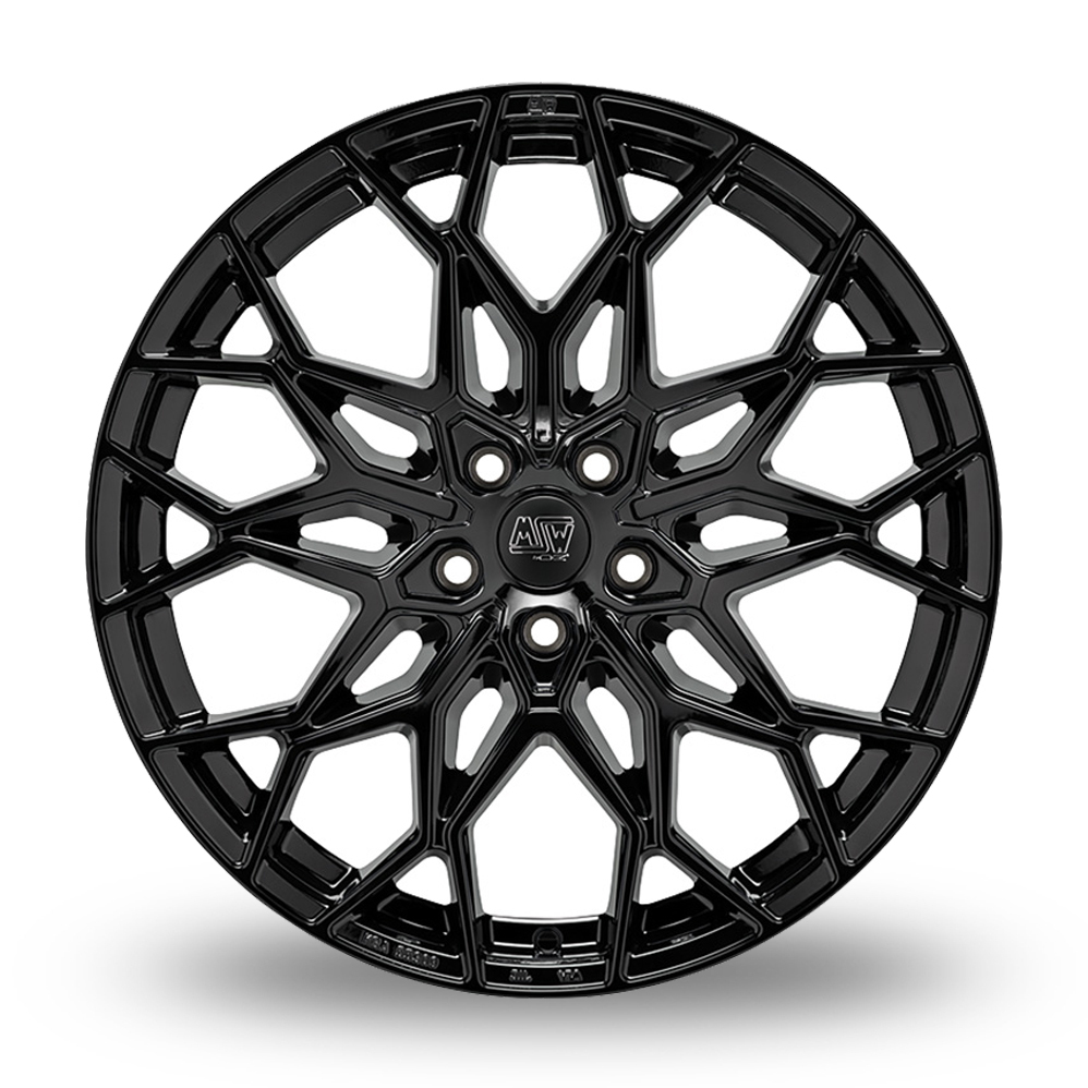 21 Inch MSW (by OZ) 51 Gloss Black Alloy Wheels