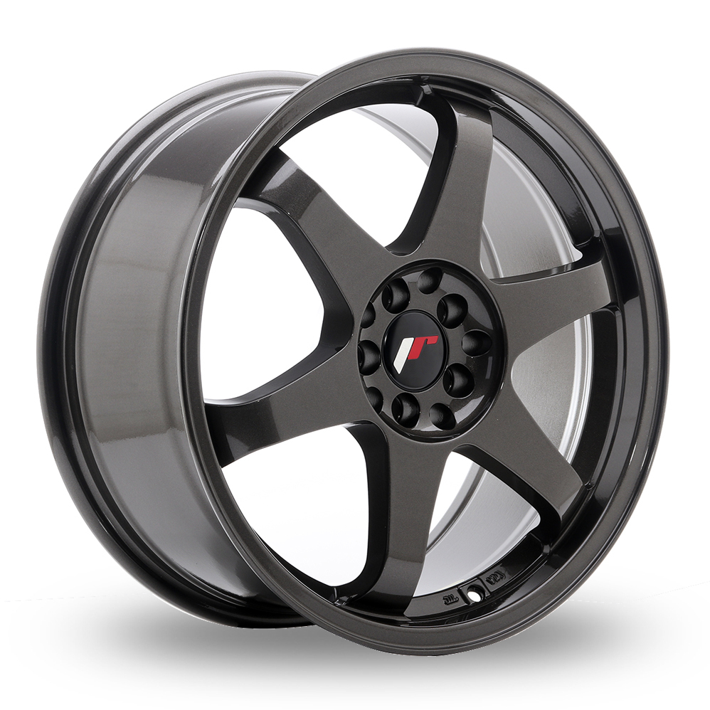 18 Inch Japan Racing JR3 (8x18) Hyper Grey Alloy Wheels