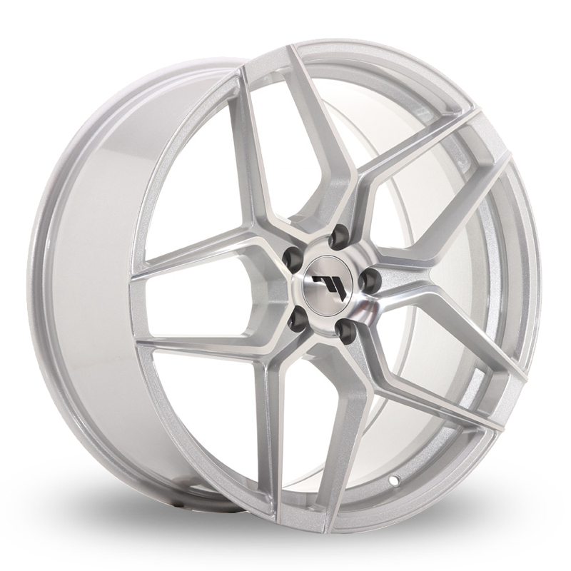 20 Inch Japan Racing JR34 (9x20) Silver Machined Face Alloy Wheels