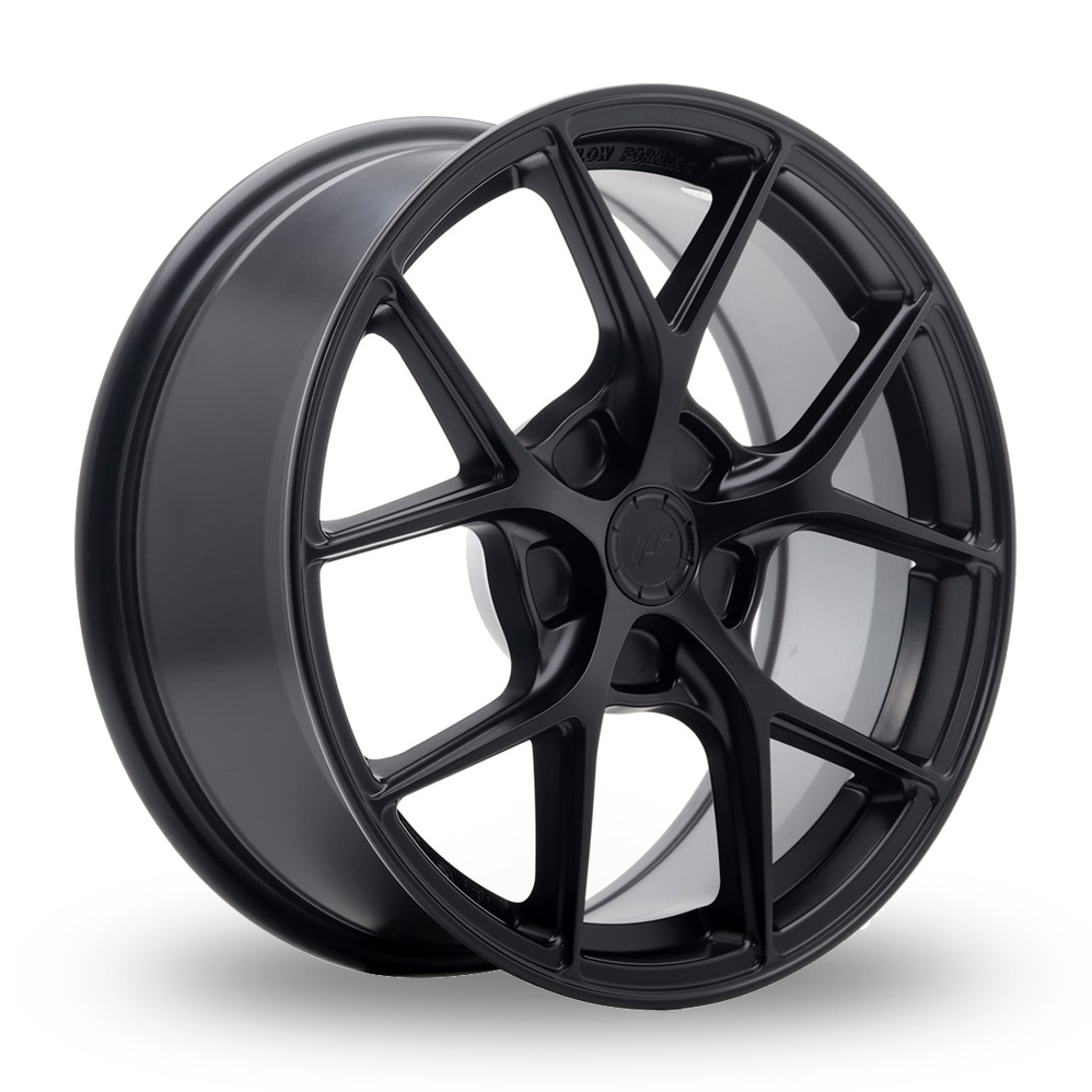 17 Inch Japan Racing SL01 (7x17) (Custom Fitment) Matt Black Alloy Wheels