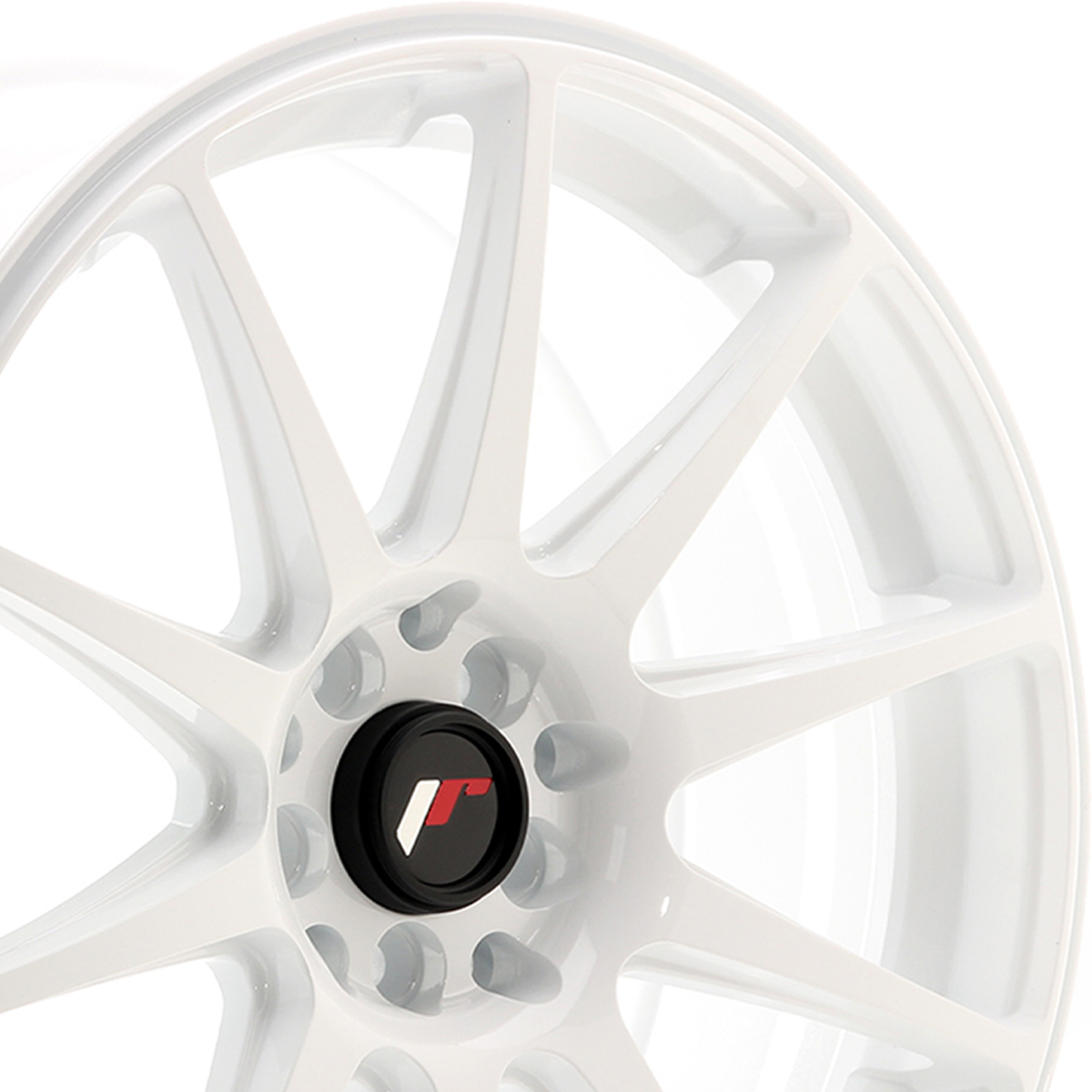 18 Inch Japan Racing JR11 (7.5x18) White Alloy Wheels