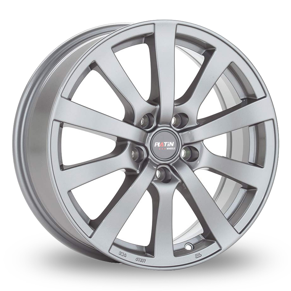 17 Inch Platin P 58 Anthracite Alloy Wheels