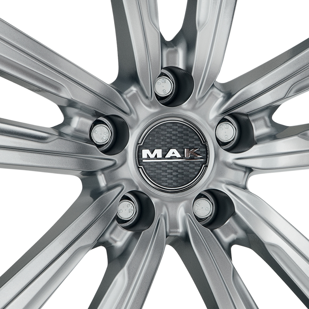 16 Inch MAK Magma Silver Alloy Wheels