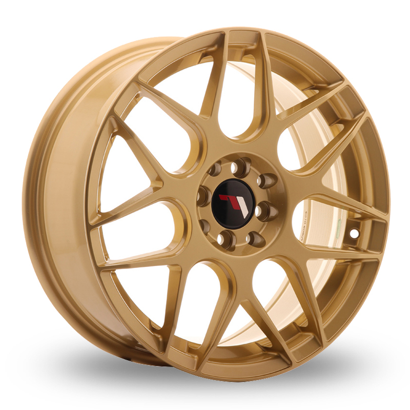 17 Inch Japan Racing JR18 (7x17) Gold Alloy Wheels