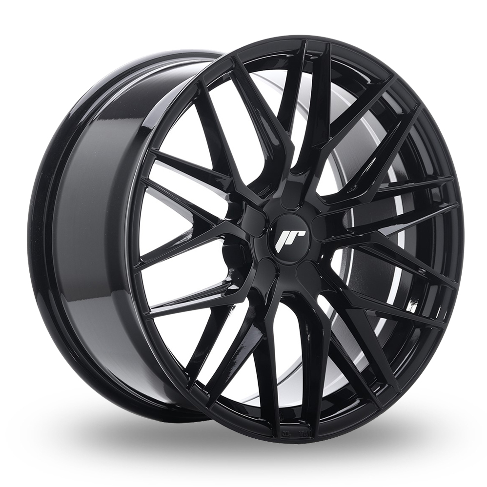 19 Inch Japan Racing JR28 (8.5x19) (Custom Fitment) Gloss Black Alloy Wheels