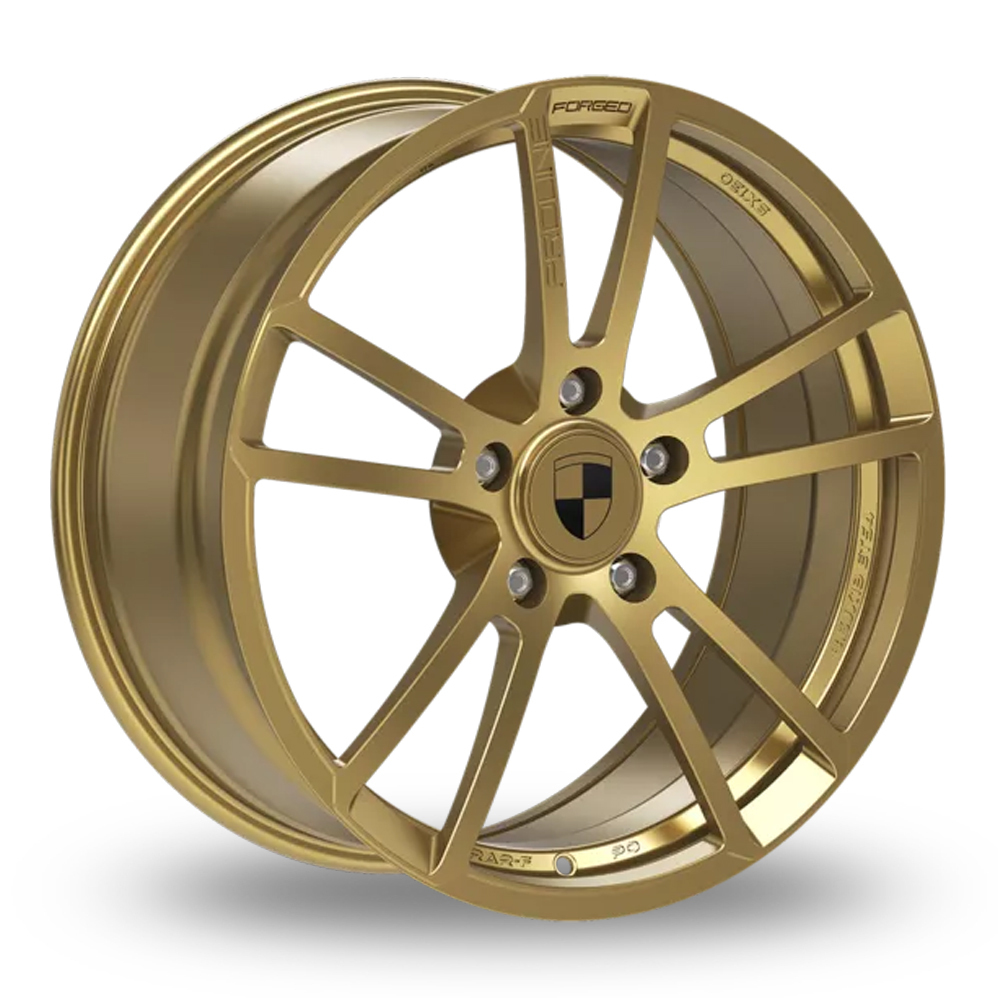 19 Inch Proline RAR3-F (Forged) Matt Gold Alloy Wheels