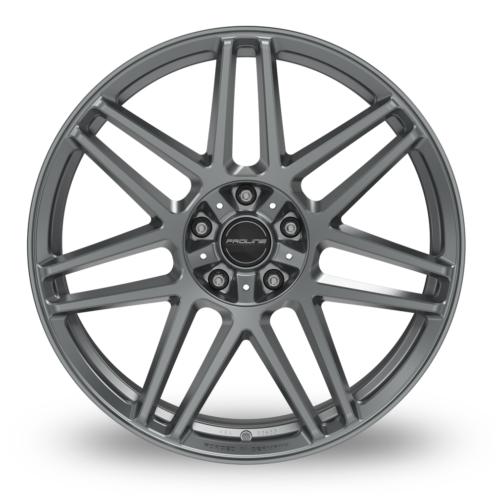 22 Inch Proline PFG FORGED Matt Grey Alloy Wheels