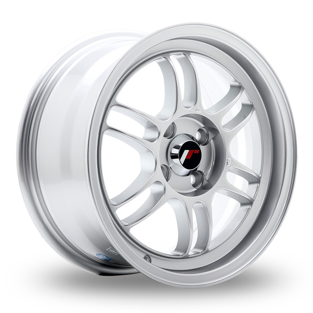 15 Inch Japan Racing JR7 (7x15) Silver Alloy Wheels