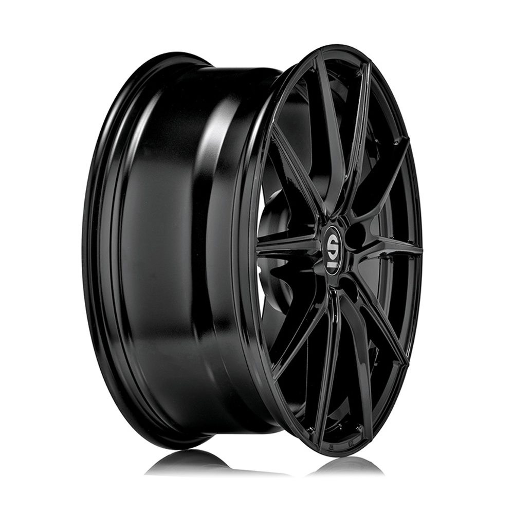 17 Inch Sparco DRS Gloss Black Alloy Wheels