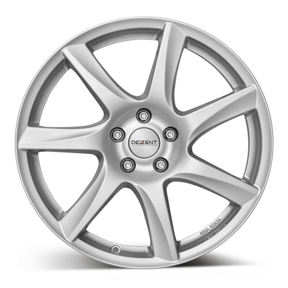 18 Inch Dezent TW Silver Alloy Wheels