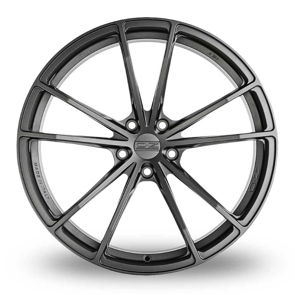 19 Inch OZ Racing Forged Zeus Matt Graphite Alloy Wheels