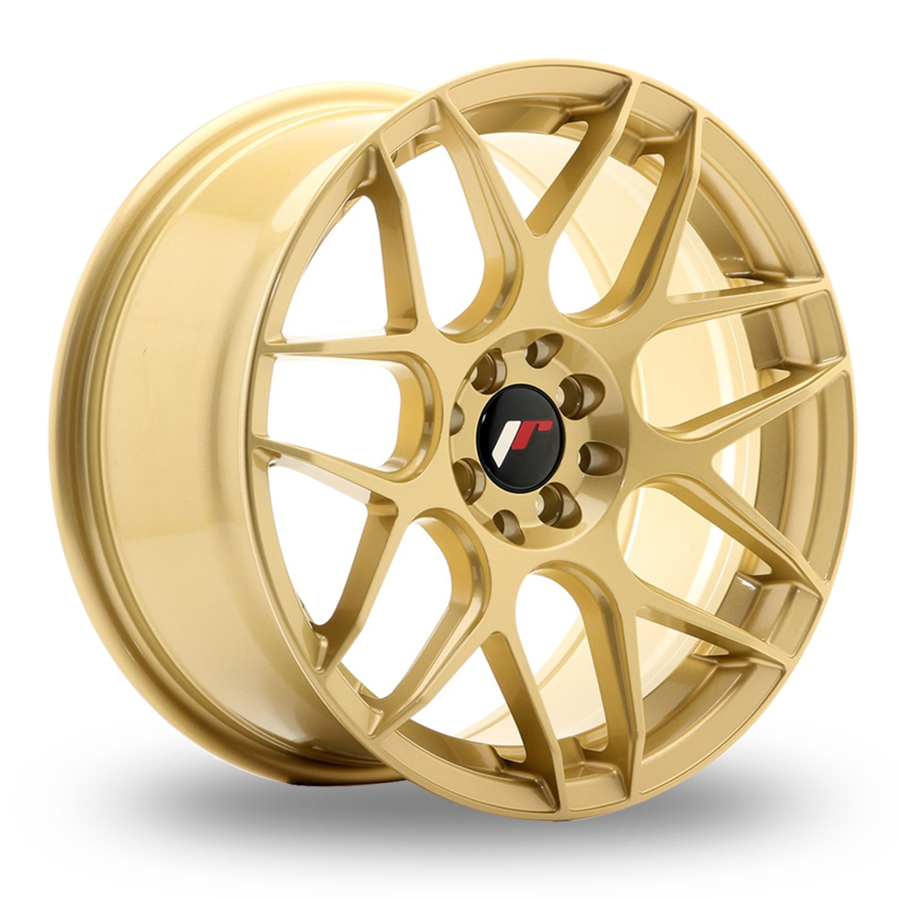 17 Inch Japan Racing JR18 (8x17) Gold Alloy Wheels