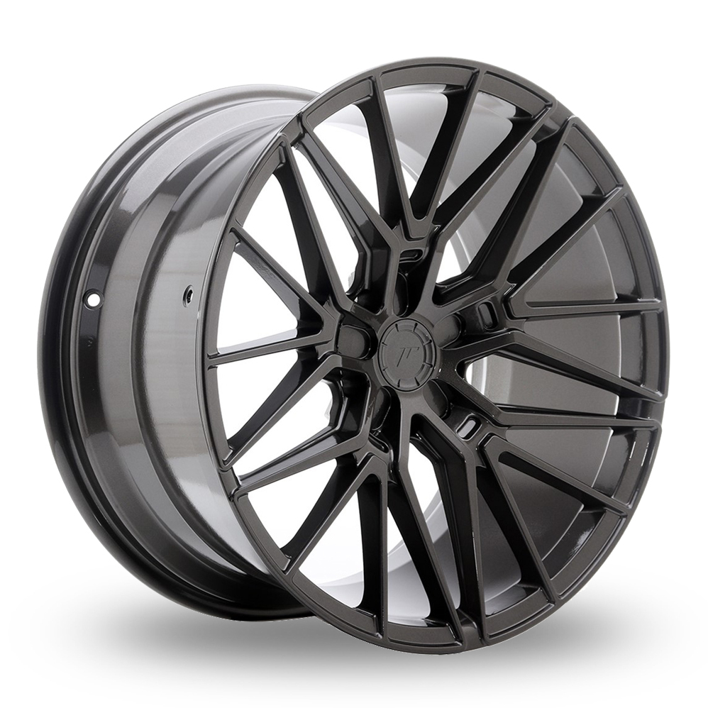 20 Inch Japan Racing JR38 (10.5x20) (Custom Fitment) Hyper Grey Alloy Wheels