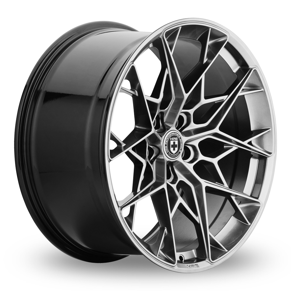 21 Inch HRE FlowForm FF10 Silver Alloy Wheels