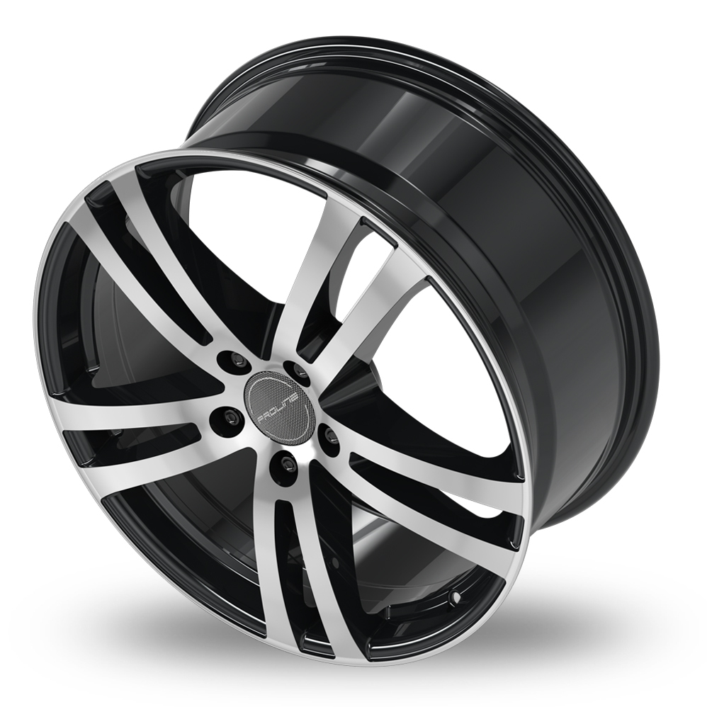 19 Inch Proline BX700 Black Polished Alloy Wheels