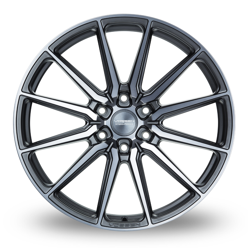 20 Inch Vossen HF6-1 Tinted Matt Gunmetal Alloy Wheels