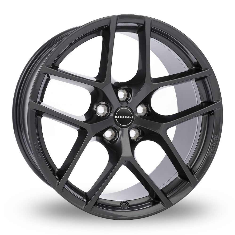 19 Inch Borbet Y E-Grey Alloy Wheels