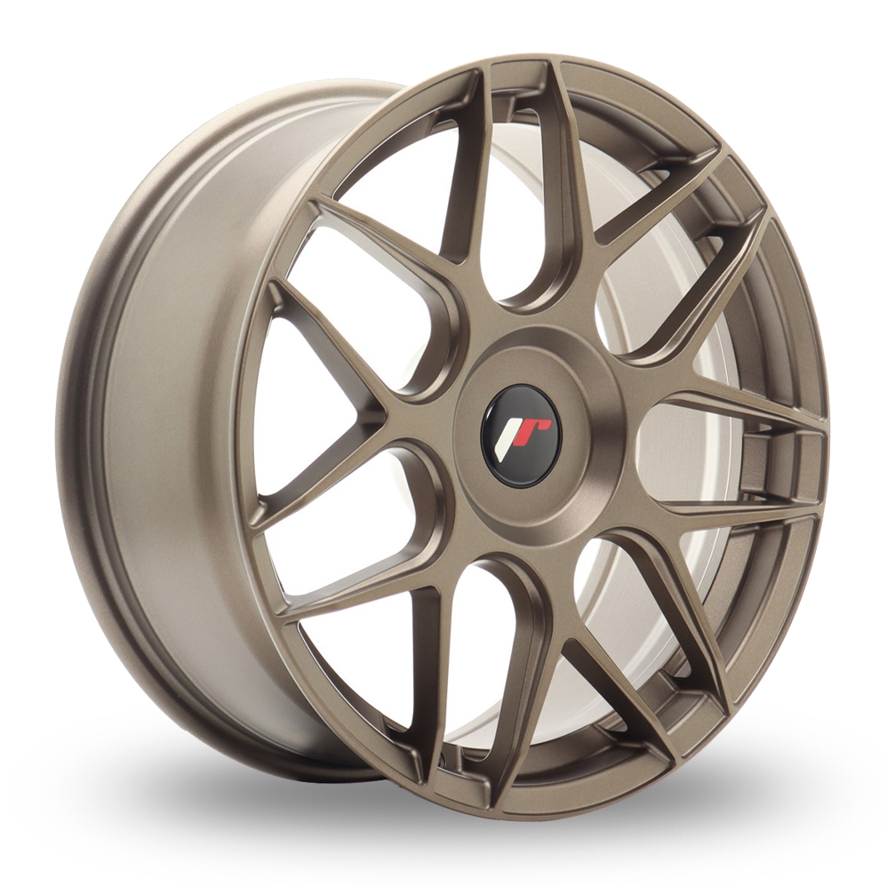 18 Inch Japan Racing JR18 (7.5x18) (Custom Fitment) Matt Bronze Alloy Wheels